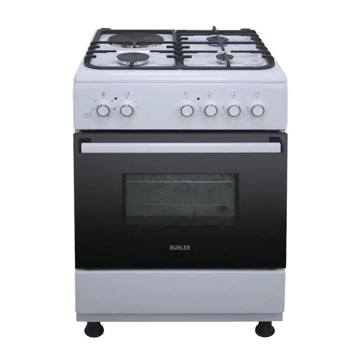 Голяма готварска печка Muhler ELC-600G3, 3G+1E, (35950040)
