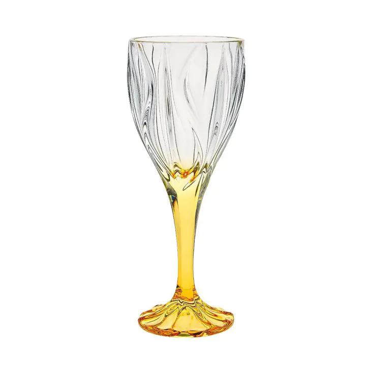Чаша за вино Bohemia 1845 Ocean Amber 270ml, 6 броя, (35949930)