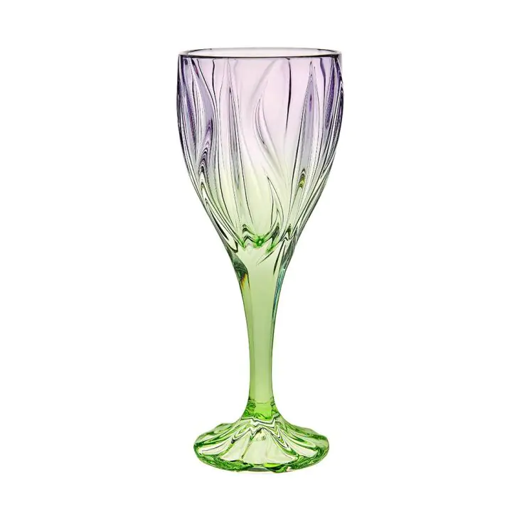 Чаша за вино Bohemia 1845 Ocean Green&Purple 270ml, 6 броя, (35949931)