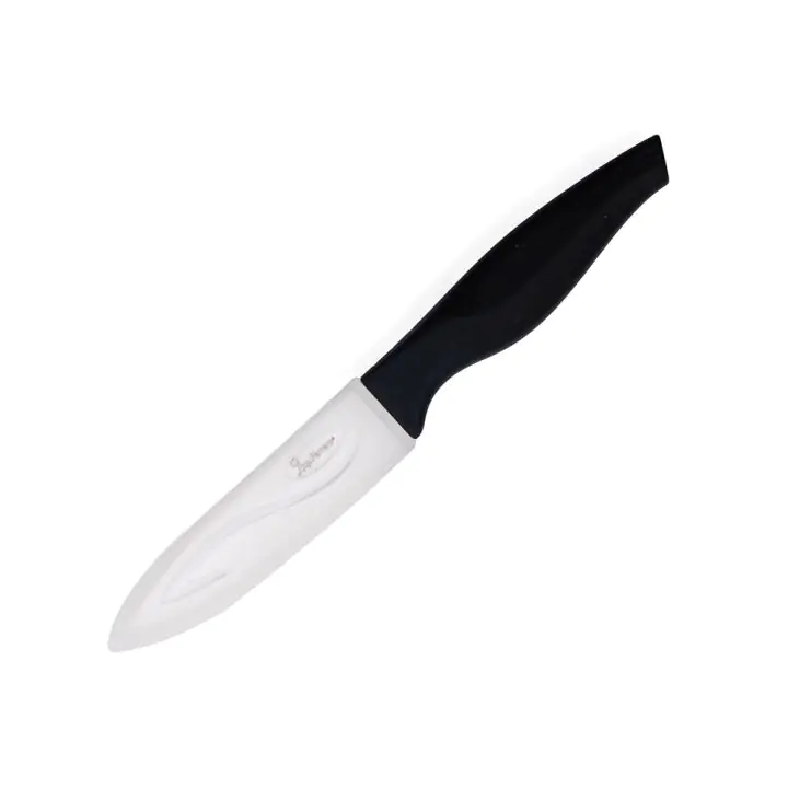 Нож Luigi Ferrero FR-1704C 10cm, керамичен, черен, (35949843)