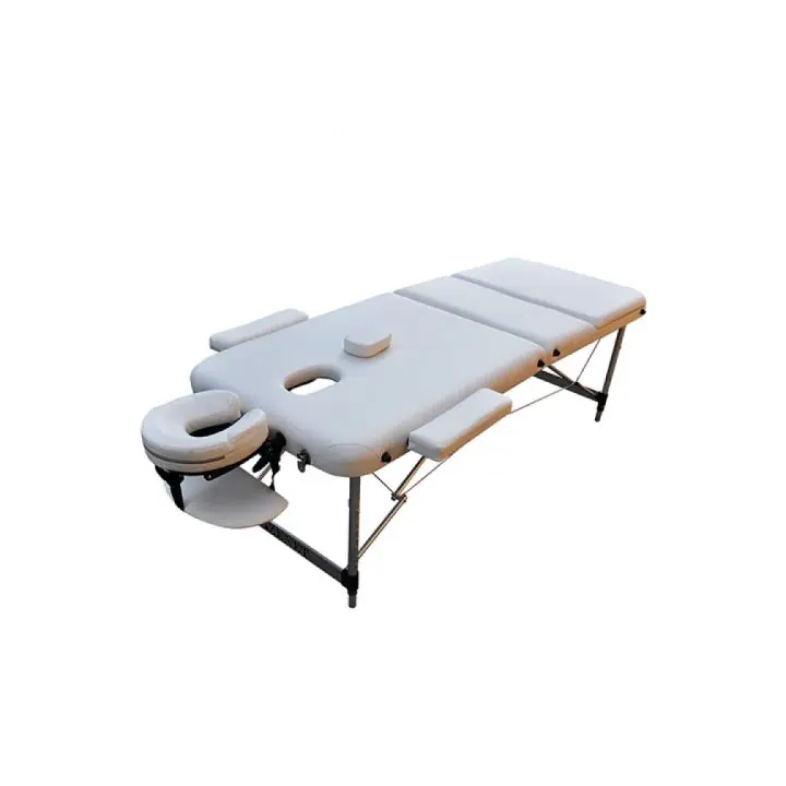 Масажна кушетка Zenet 1049 размер М, трисекторна, алуминиева, преносима с чанта, (14582)