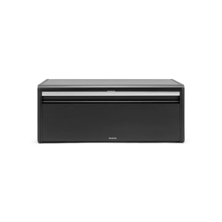Кутия за хляб Brabantia Fall Front Matt Black, (35940709)