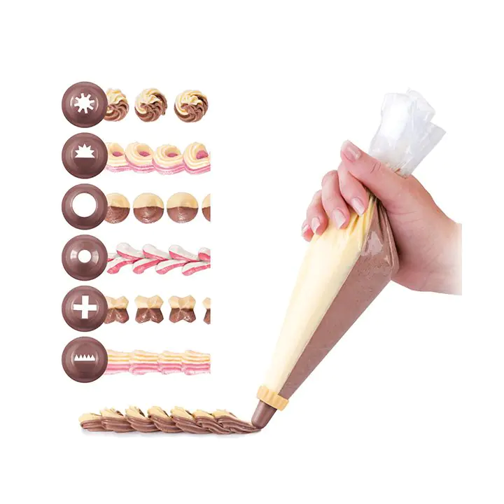 Комплект пош с 6 приставки и торбичка двойна Tescoma Delicia, (35941210)