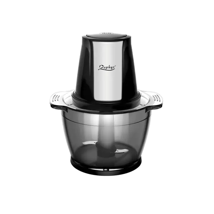 Чопър ZEPHYR ZP 1111 ZV, 500W, 1 литър, Стъклена купа, Черен, (18076)