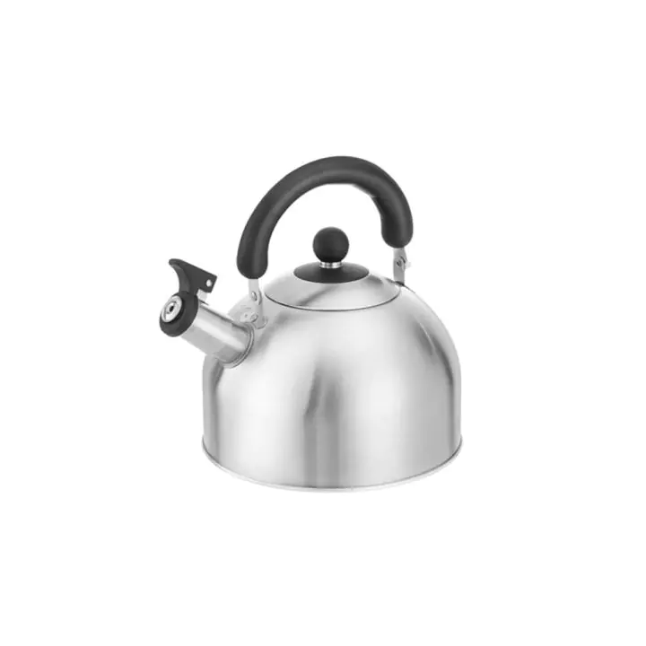 Свирещ чайник HAUS ROLAND HR-04025A, 3 литра, неръждаема стомана, термо дръжка, сатен мат, (18762)