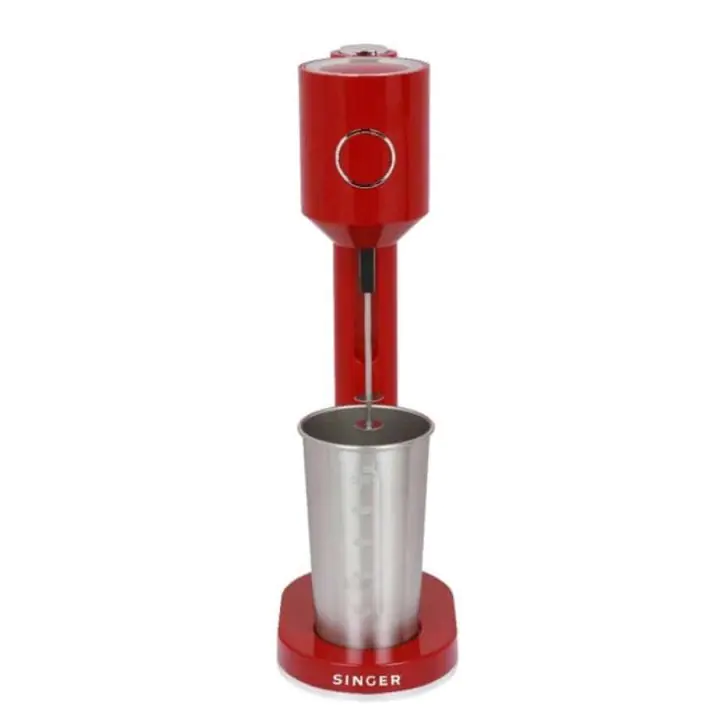 Фрапе машина червена SINGER DM-1220SCR, (35931884)