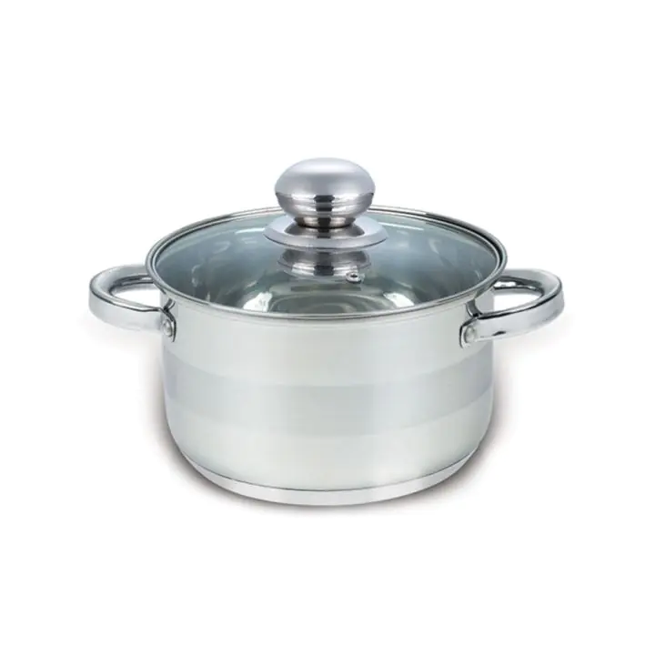 Тенджера с капак SAPIR SP 1210 GI26, 7.8 литра, 26x15.5 см, Многослойно дъно, Индукция, Инокс, (18203)