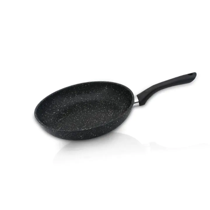 Тиган SAPIR SP 1319 VM28, 28 см, Мраморно покритие, Индукция, Черен, (18716)