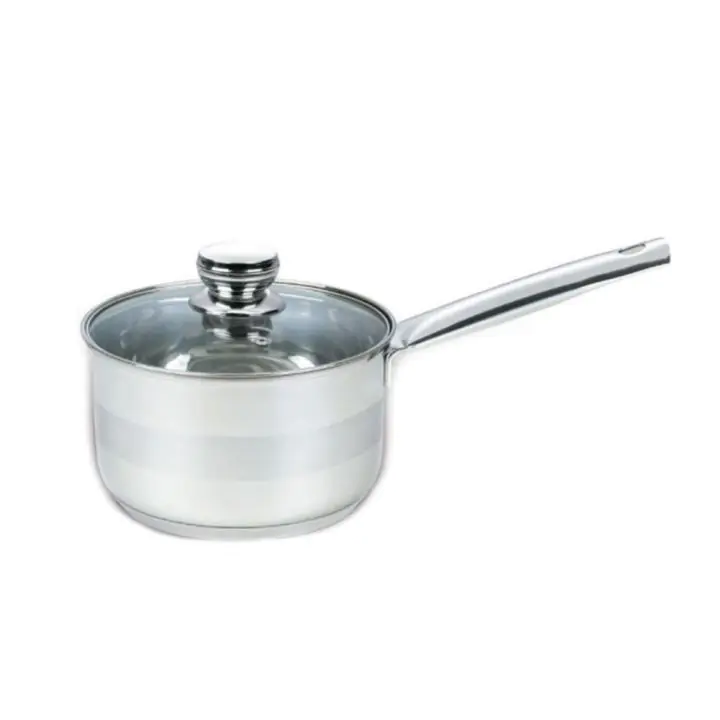 Касерола с капак SAPIR SP 1210 LI16K, 2 литра, 16x10.5 см, Многослойно дъно, Индукция, Инокс, (18347)