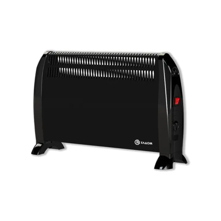 Конвектор Елдом CF2000-BL, 2kW, 3 степени на мощност, Черен, (13280)