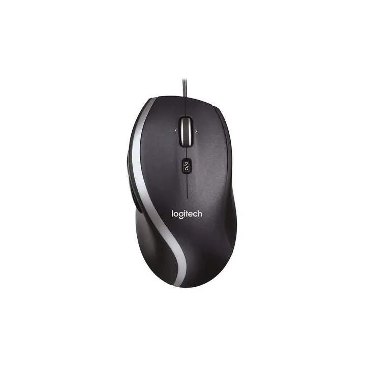 Жична оптична мишка LOGITECH M500, Бърз скрол, USB, Черен, (35936389)