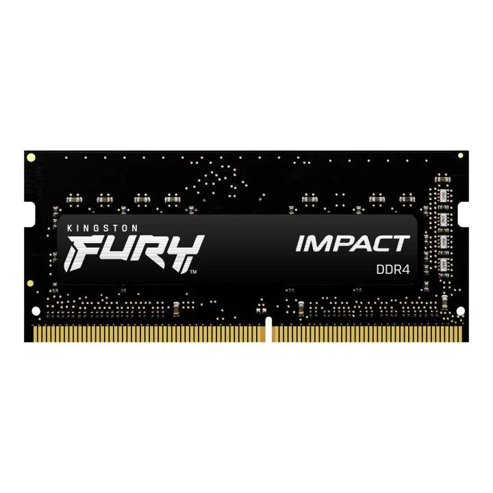 Памет Kingston FURY IMPACT 32GB SODIMM DDR4 PC4-25600 3200MHz CL20 KF432S20IB/32, (35934599)