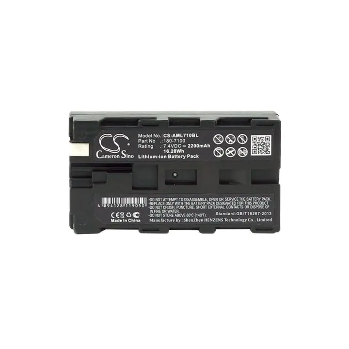 Батерия за баркод скенер AML M7100 M7220 180-7100 LiIon 7.4V 2200mAh Cameron Sino, (35938242)