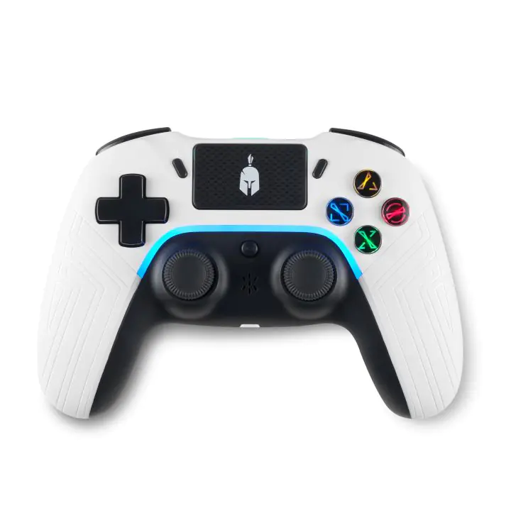 Безжичен геймпад Spartan Gear Aspis 4, за PC и PS4, Бял, (35936018)