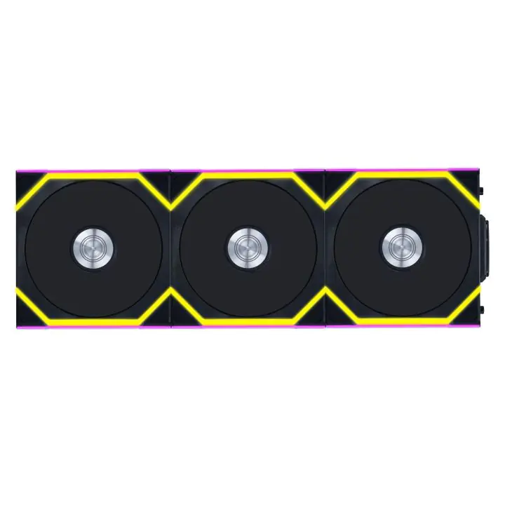 Вентилатори 3бр Lian Li UNI FAN SL Wireless ARGB PWM - 120 mm Черен + Контролер, (35939400)