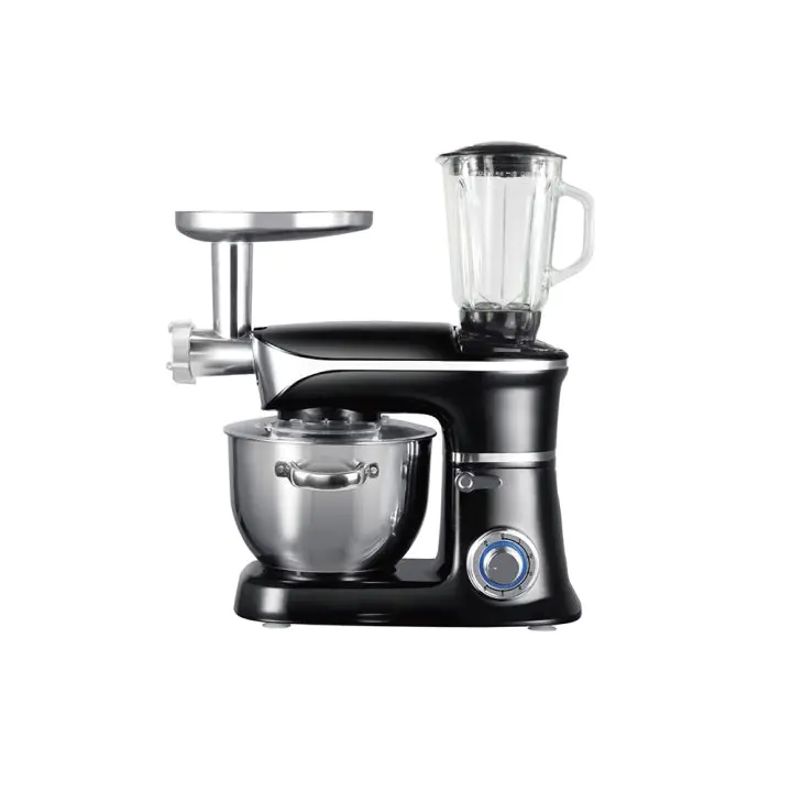 Кухненски робот 3в1 ZEPHYR ZP 1115 QBM, 1900W, 6.5 литра, Блендер, Миксер, Месомелачка, Черен, (18484)