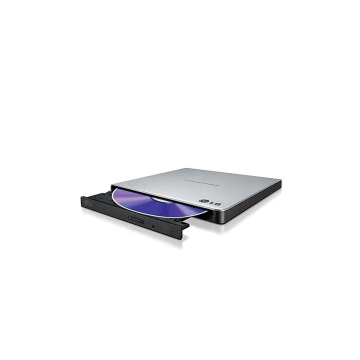 Външно USB DVD записващо устройство LG GP57ES40, USB 2.0, сребърно сиво, (35932651)
