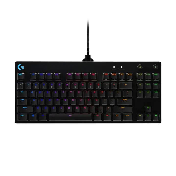 Геймърска механична клавиатура Logitech G Pro Clicky RGB, (35933693)