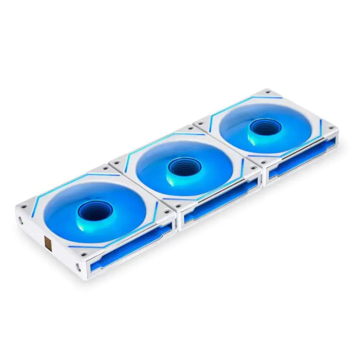 Вентилатори Lian-Li UNI SL-INF 120, ARGB, 3 Fan комплект, Включен контролер, Бял, (35935501)