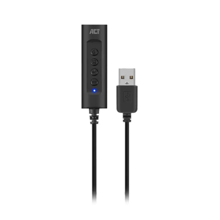 Звукова карта Ewent AC9360, 2.0, USB, 3.5 mm, Черна, (35937379)