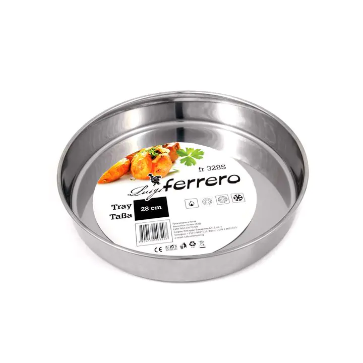 Тава инокс Luigi Ferrero FR-2854 28x5cm, (35940590)