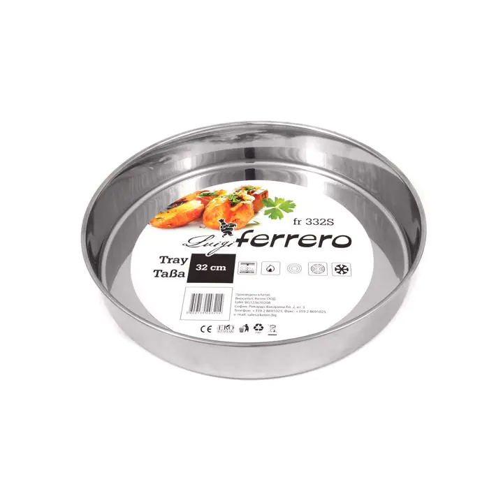 Тава инокс Luigi Ferrero FR-3258 32x5cm, (35940591)