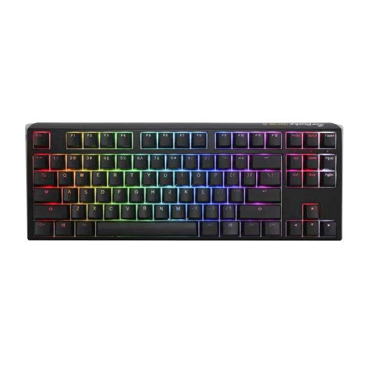 Геймърскa механична клавиатура Ducky One 3 Classic TKL Hotswap Cherry MX Black, RGB, PBT Keycaps, (35935895)