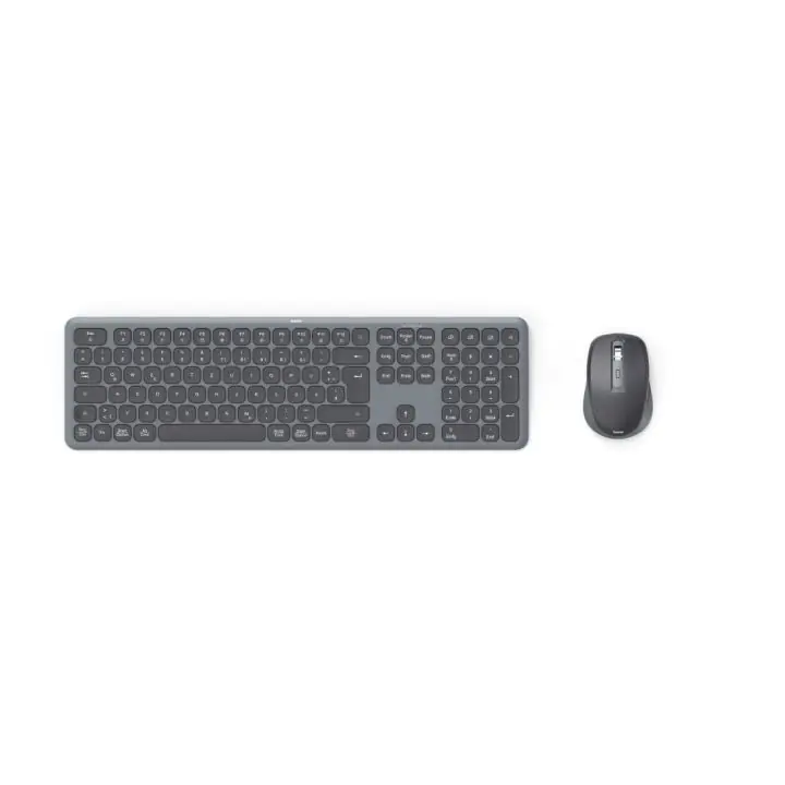 HAMA Безжичен комплект клавиатура и мишка WKM-550, черна, AI бутон, (35938500)