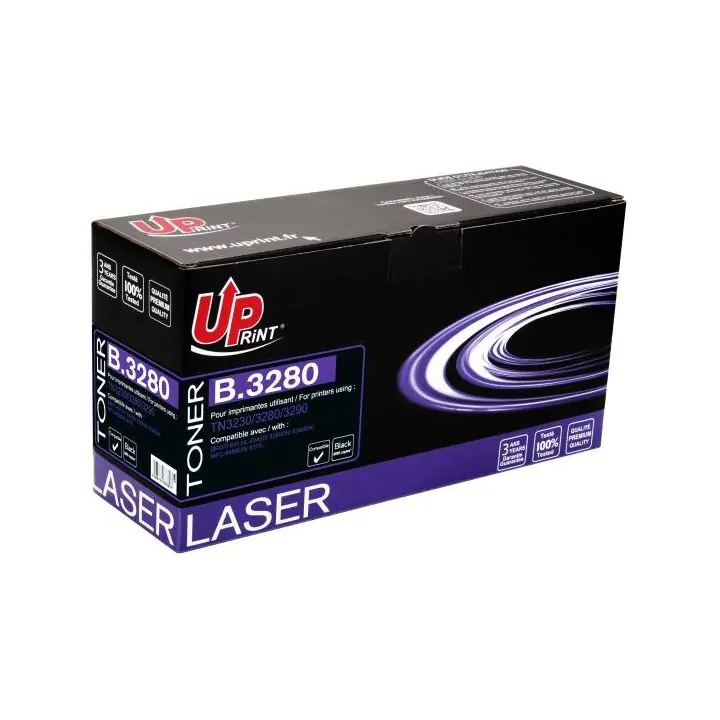 Тонер касета UPRINT TN3230/3280/3290, BROTHER, Черен, (35932398)
