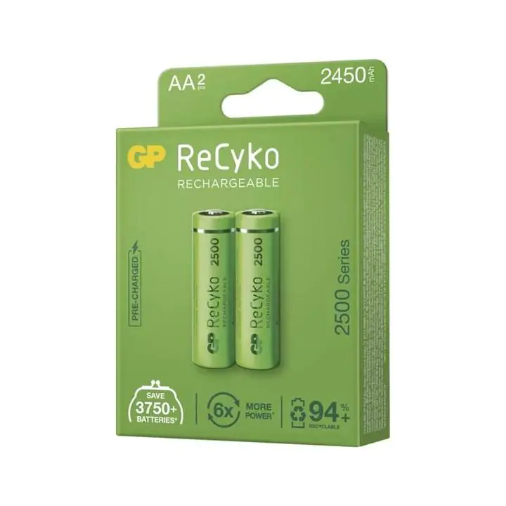 Акумулаторна Батерия GP R6 AA 2450mAh NiMH 2 бр. 250AAHC-EB2 GP, (35934884)
