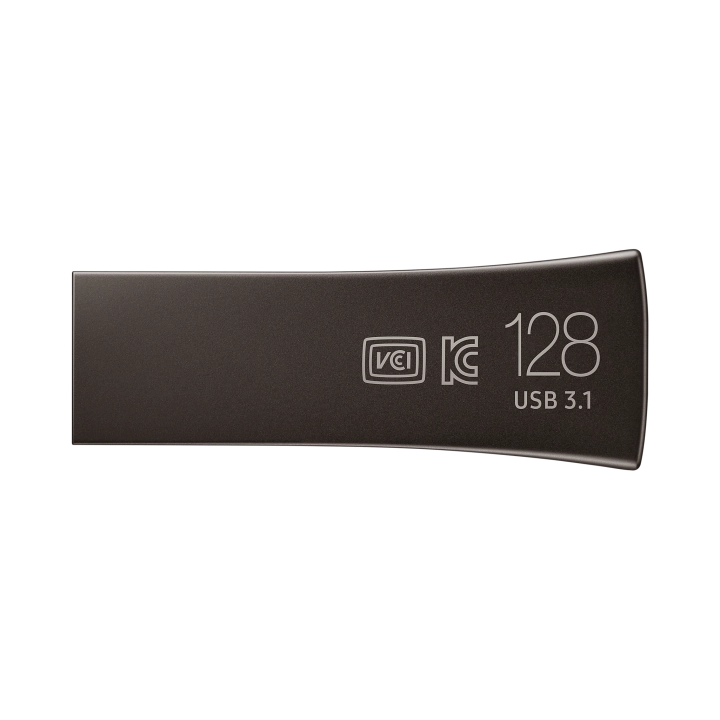 USB памет Samsung BAR Plus, 128GB, USB-A, Titanium Gray, (35937388)