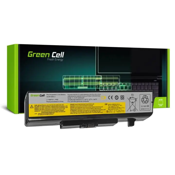 Батерия за лаптоп GREEN CELL, Lenovo Y480 V480 Y580 G500 G505 G510 G580 G585 G700 IdeaPad Z580 P580, 11.1V, 4400mAh, (35933517)