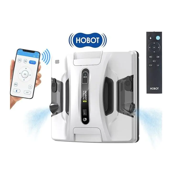 Робот за прозорци Hobot 2S с 2 вградени контейнера, (17132)