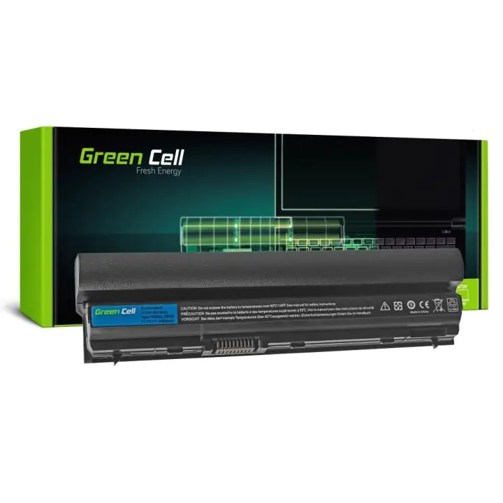 Батерия за лаптоп GREEN CELL, Dell Latitude E6400 E6500, 11.1V, 4400mAh, (35933491)