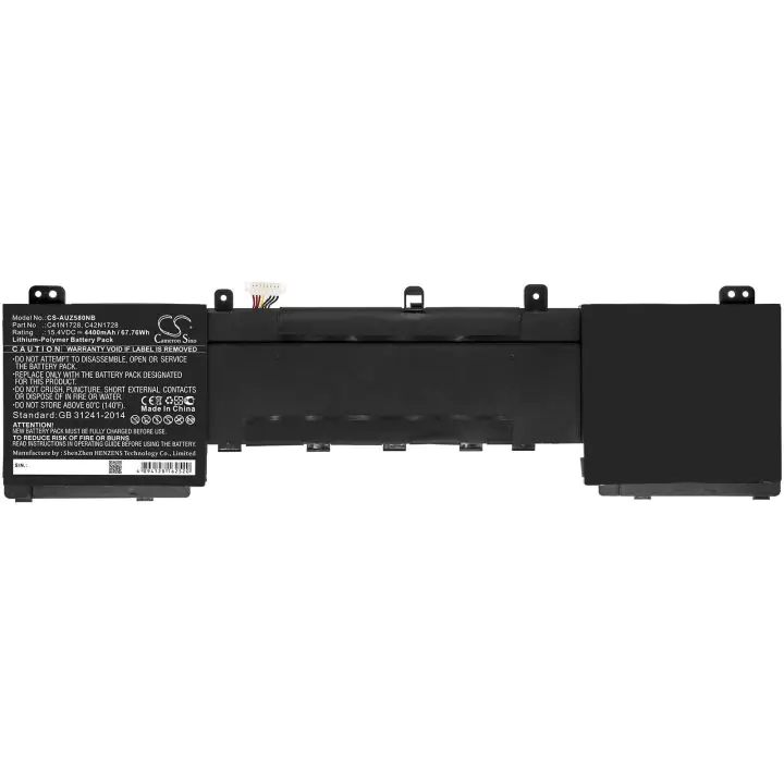 Батерия за лаптоп ASUS ZenBook Pro 15 UX550GD C41N1728 LiPo 15,4 V 4400mAh CAMERON SINO, (35939999)