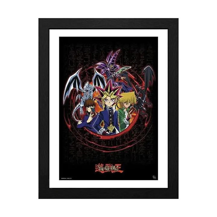 GBEYE YU-GI-OH! - Framed print 'Joey Yugi Kaiba' (30x40), (35935640)