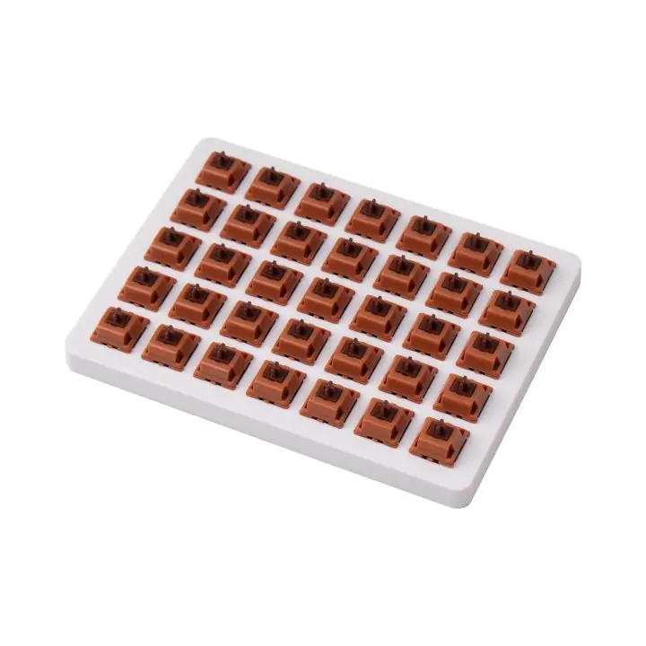 Суичове за механична клавиатура Keychron Gateron Cap Golden Brown Switch Set 35 броя, (35934716)