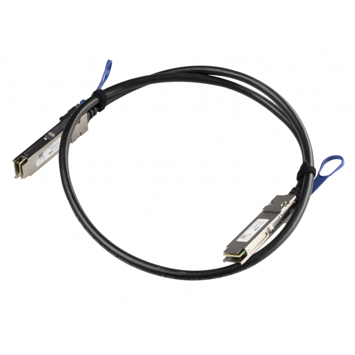 Комуникационен кабел Mikrotik XQ+DA0001, QSFP+, QSFP28, 1m, (35938767)