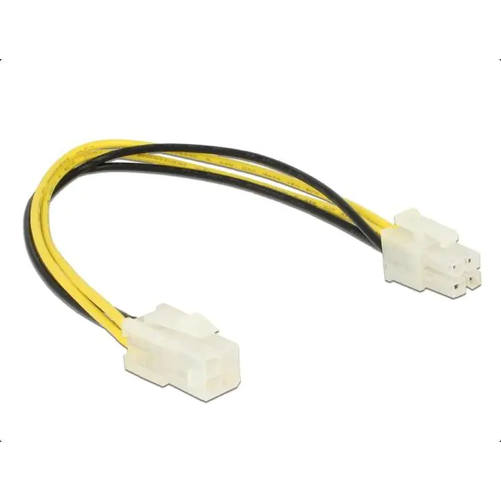 Кабел Delock P4 4 pin мъжко - P4 4 pin женско, 30 cm, (35933848)