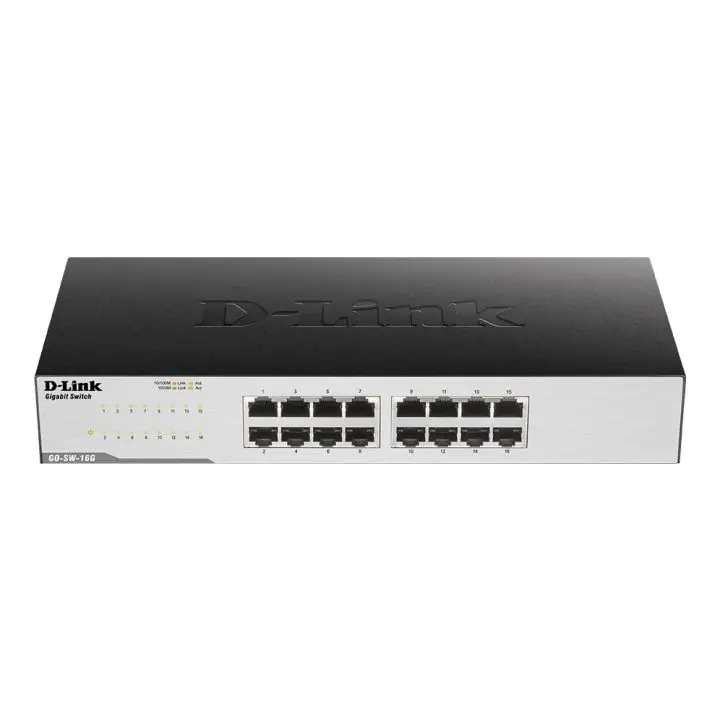 Суич D-LINK GO-SW-16G, 16 портов, Gigabit, (35932759)