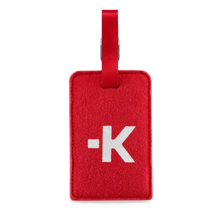 Етикет за багаж Skross Luggage Tags, Карта за контакт, Червен, (35937105)