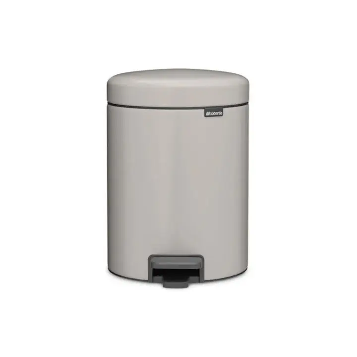 Кош за смет с педал Brabantia NewIcon 5L, Soft Grey, (35947036)