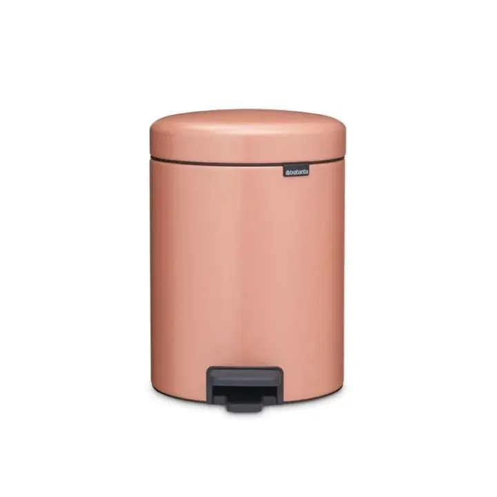 Кош за смет с педал Brabantia NewIcon 5L, Warm Copper, (35947040)
