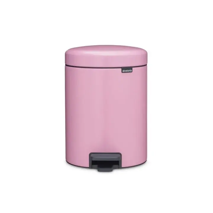 Кош за смет с педал Brabantia NewIcon 5L, Lilac Pink, (35947041)