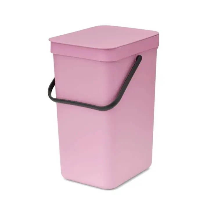 Кош за смет за разделно събиране Brabantia Sort&Go 12L, Lilac Pink, (35947067)