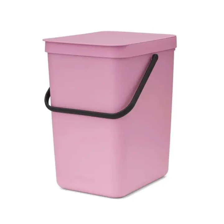Кош за смет за разделно събиране Brabantia Sort&Go 25L, Lilac Pink, (35947071)