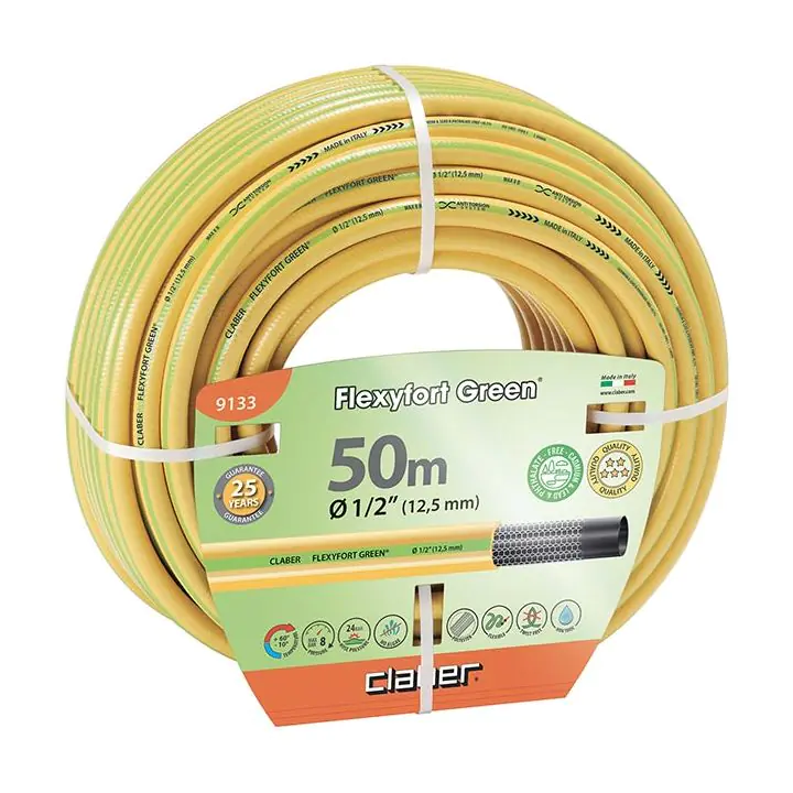 Градински маркуч Flexyfort Green 50м ½ Claber (35947425)