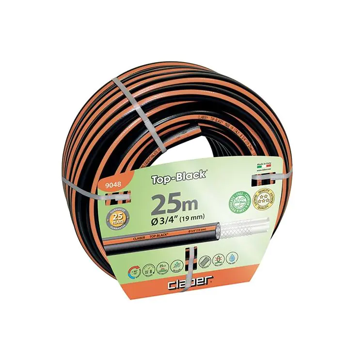 Градински маркуч Top Black 25м 3/4 Claber (35947543)