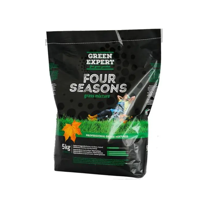 Тревна смеска 4-ри сезона Green Expert 5кг за 175-200 м2 (35947632)