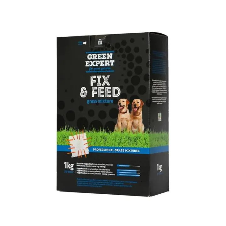 Тревна смеска подсяване 1кг на оголени петна Green Expert (35947638)